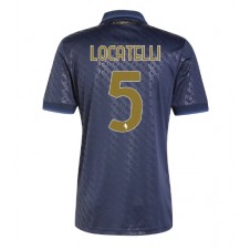 Juventus Manuel Locatelli #5 Tredjedrakt 2024-25 Kortermet